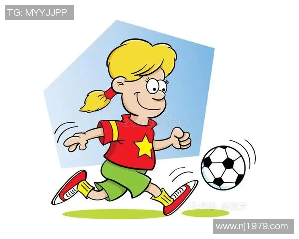 可爱卡通风格足球明星头像女孩形象设计创意分享